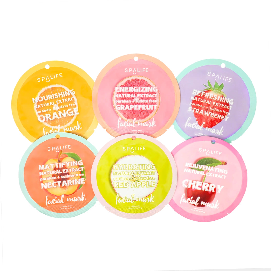 Fruit Facial Sheet Masks