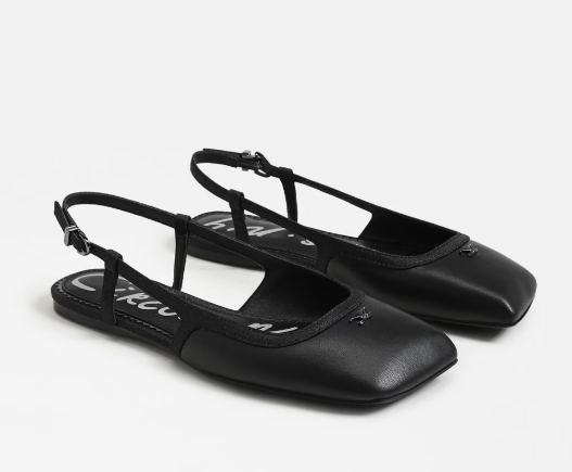 Allie Square Toe Flat