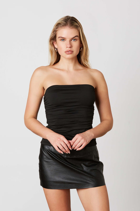 Ruched Tube Top