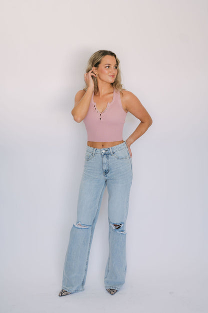 90S VINTAGE FLARE JEANS