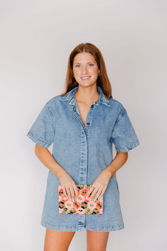 Denim Shirt Dress