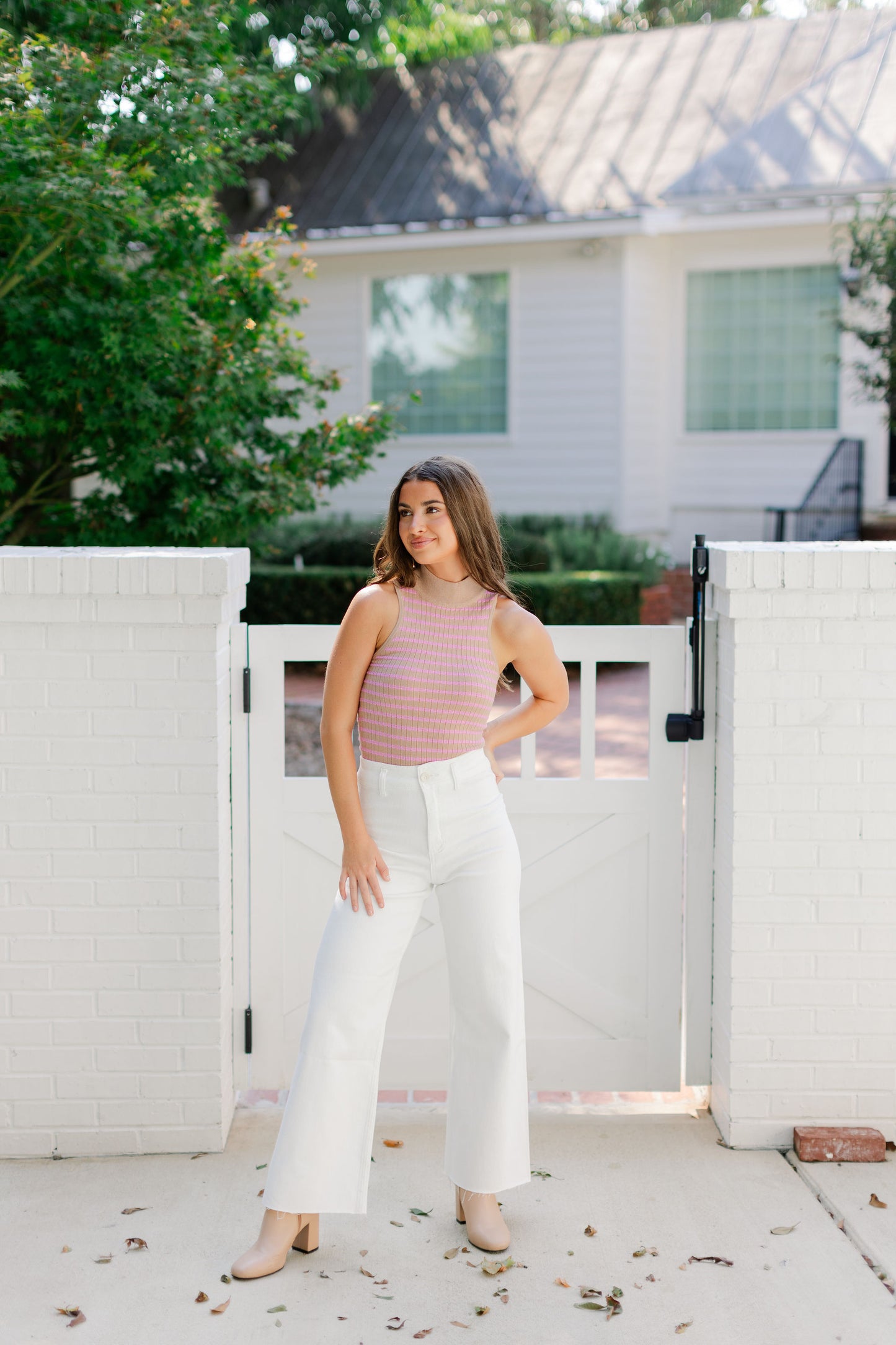 QUINCE SLEEVELESS TURTLENECK