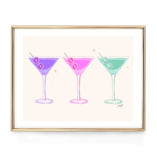 Disco Ball Martinis