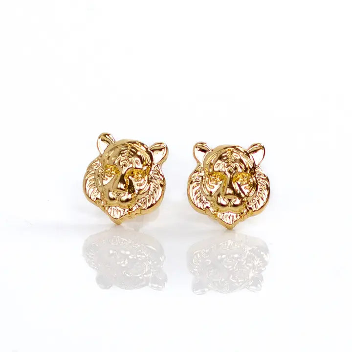 TIGER STUD EARRINGS