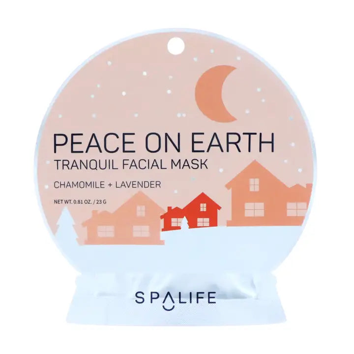 Holiday Snow Globe Facial Masks