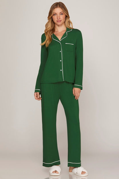 LONG SLEEVE PAJAMA SET