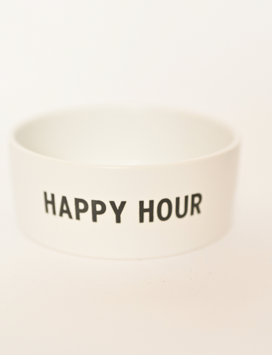 PET CERAMIC BOWL - HAPPY HOUR