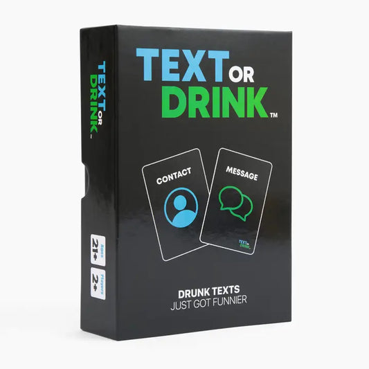 Text or Drink Card Game